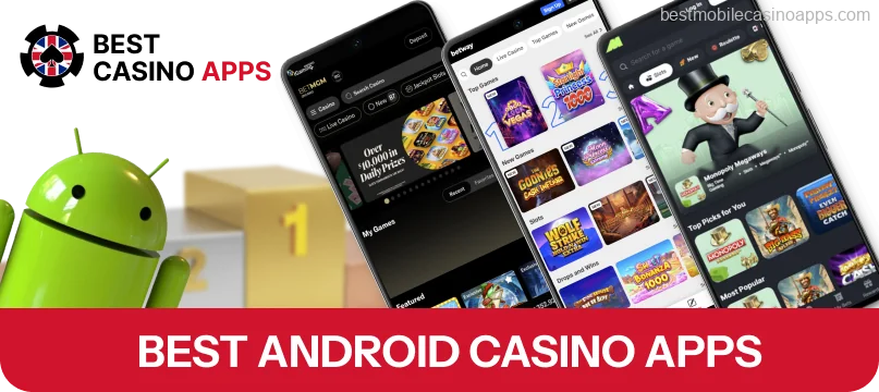 Five applications for Android from Best Casino Apps