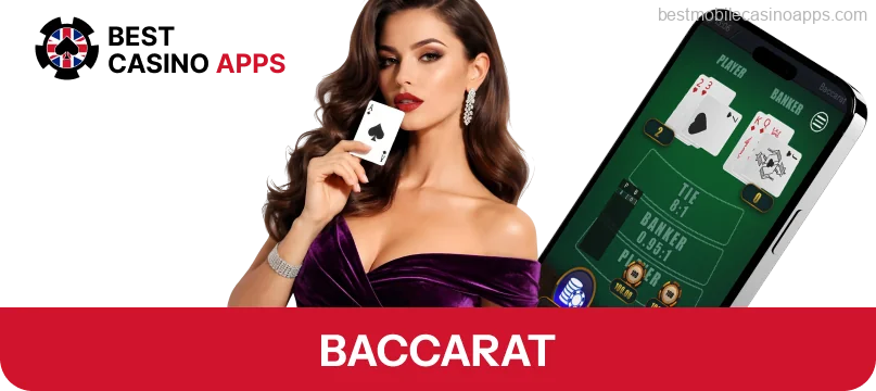 Baccarat stands out as one of the best table games from Best Casino Apps