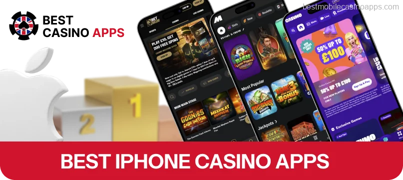 Five applications for iOS from Best Casino Apps