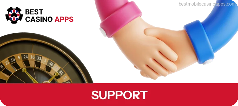 You get a straight line to the Best Casino Apps team